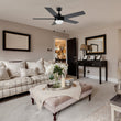 Load image into Gallery viewer, MALTA 52 inch 5 - Blade Ceiling Fan with LED Light &amp; Pull Chain - LEDMyPlace