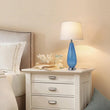 Load image into Gallery viewer, Manolya Translucent Glass Best Table Lamp 28" - Sky Blue/Ivory White (Set of 2) - LEDMyPlace