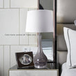 Load image into Gallery viewer, Melati Smoke Gray Ombre Glass Best Table Lamp 28" - Smoke Gray/White (Set of 2) - LEDMyPlace