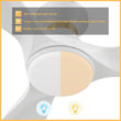 Load image into Gallery viewer, MERTON 52 inch 3 - Blade Smart Ceiling Fan with LED Light &amp; Remote - LEDMyPlace