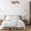 Load image into Gallery viewer, Minimus 38 - inch Indoor Best Smart Ceiling Fan with Light Kit &amp; Wall Control, Works with Alexa/Google Home/Siri - LEDMyPlace