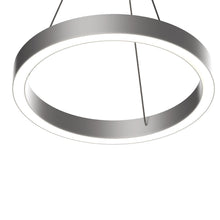 Load image into Gallery viewer, Modern Round Chandeliers with unique design Shade, 49W, 3000K, 2450LM, Dimmable, Pendant Mounting, CRI: 80+, Aluminum Body Finish - LEDMyPlace