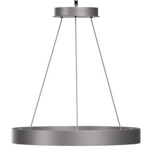 Load image into Gallery viewer, Modern Round Chandeliers with unique design Shade, 49W, 3000K, 2450LM, Dimmable, Pendant Mounting, CRI: 80+, Aluminum Body Finish - LEDMyPlace