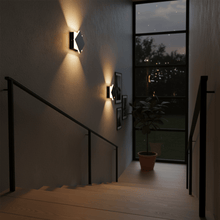 Load image into Gallery viewer, Modern Square LED Wall Sconce, 9W, 3000K, 338LM, CRI: 80+, Dimmable, Dimension: 6.7 x 2.1 x 6.7 Inch - LEDMyPlace