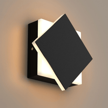 Load image into Gallery viewer, Modern Square LED Wall Sconce, 9W, 3000K, 338LM, CRI: 80+, Dimmable, Dimension: 6.7 x 2.1 x 6.7 Inch - LEDMyPlace