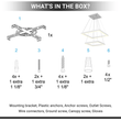Load image into Gallery viewer, Modern Two - Tier Square Chandelier Lighting, 54W, 3000K, 3016LM, Dimension : 19.7''L×19.7''W×55''H - LEDMyPlace