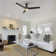 Load image into Gallery viewer, MONTGOMERY 52 inch 3 - Blade Smart Ceiling Fan with LED Light &amp; Remote - LEDMyPlace