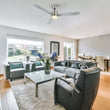 Load image into Gallery viewer, MONTGOMERY 52 inch 3 - Blade Smart Ceiling Fan with LED Light &amp; Remote - LEDMyPlace