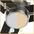 Load image into Gallery viewer, MONTGOMERY 52 inch 3 - Blade Smart Ceiling Fan with LED Light &amp; Remote - LEDMyPlace