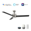 Load image into Gallery viewer, MONTGOMERY 52 inch 3 - Blade Smart Ceiling Fan with LED Light &amp; Remote - LEDMyPlace