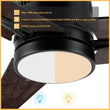 Load image into Gallery viewer, MONTGOMERY 52 inch 3 - Blade Smart Ceiling Fan with LED Light &amp; Remote - LEDMyPlace