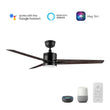 Load image into Gallery viewer, MONTGOMERY 52 inch 3 - Blade Smart Ceiling Fan with LED Light &amp; Remote - LEDMyPlace