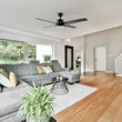 Load image into Gallery viewer, MONTGOMERY 52 inch 4 - Blade Smart Ceiling Fan with LED Light &amp; Remote - LEDMyPlace
