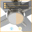 Load image into Gallery viewer, MONTGOMERY 52 inch 4 - Blade Smart Ceiling Fan with LED Light &amp; Remote - LEDMyPlace