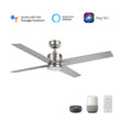 Load image into Gallery viewer, MONTGOMERY 52 inch 4 - Blade Smart Ceiling Fan with LED Light &amp; Remote - LEDMyPlace