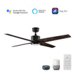 Load image into Gallery viewer, MONTGOMERY 52 inch 4 - Blade Smart Ceiling Fan with LED Light &amp; Remote - LEDMyPlace