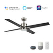 Load image into Gallery viewer, MONTGOMERY 52 inch 4 - Blade Smart Ceiling Fan with LED Light &amp; Remote - LEDMyPlace