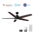 Load image into Gallery viewer, MONTGOMERY 52 inch 5 - Blade Smart Ceiling Fan with LED Light &amp; Remote - LEDMyPlace