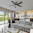 Load image into Gallery viewer, MONTGOMERY 52 inch 5 - Blade Smart Ceiling Fan with LED Light &amp; Remote - LEDMyPlace
