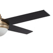 Load image into Gallery viewer, Neva 52 Inch 4 - Blade Best Smart Ceiling Fan With Led Light Kit &amp; Best Smart Wall Switch - Gold/Black - LEDMyPlace