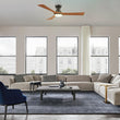 Load image into Gallery viewer, NICOLET 52 inch 3 - Blade Flush Mount Smart Ceiling Fan with LED Light &amp; Remote - LEDMyPlace