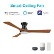 Load image into Gallery viewer, NICOLET 52 inch 3 - Blade Flush Mount Smart Ceiling Fan with LED Light &amp; Remote - LEDMyPlace