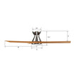Load image into Gallery viewer, NICOLET 52 inch 3 - Blade Flush Mount Smart Ceiling Fan with LED Light &amp; Remote - LEDMyPlace