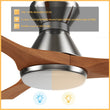 Load image into Gallery viewer, NICOLET 52 inch 3 - Blade Flush Mount Smart Ceiling Fan with LED Light &amp; Remote - LEDMyPlace