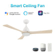 Load image into Gallery viewer, NICOLET 52 inch 3 - Blade Smart Ceiling Fan with Remote &amp;LED Light - LEDMyPlace