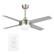 Load image into Gallery viewer, Nova 48 - inch Indoor Best Smart Ceiling Fan with LED Light Kit &amp; Wall Control, Works with Alexa/Google Home/Siri - LEDMyPlace