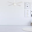 Load image into Gallery viewer, Nova 48 - inch Indoor Best Smart Ceiling Fan with LED Light Kit &amp; Wall Control, Works with Alexa/Google Home/Siri - LEDMyPlace