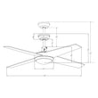 Load image into Gallery viewer, Nova 48 - inch Indoor Best Smart Ceiling Fan with LED Light Kit &amp; Wall Control, Works with Alexa/Google Home/Siri - LEDMyPlace