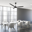 Load image into Gallery viewer, OBERON 56 inch 3 - Blade No LED Light Ceiling Fan with Wall Control - LEDMyPlace