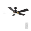 Load image into Gallery viewer, OLINDA 52 inch 5 - Blade Smart Ceiling Fan with LED Light &amp; Remote - LEDMyPlace