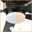 Load image into Gallery viewer, ONYX 52 inch 5 - Blade Ceiling Fan with LED Light Kit &amp; Remote - LEDMyPlace