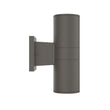 Load image into Gallery viewer, Outdoor LED Up and Down Wall Sconce, Cylinder Outside Lights, 2x36W, AC100 - 277V, Double Side (White Light), Exterior Wall Lights - LEDMyPlace