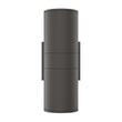 Load image into Gallery viewer, Outdoor LED Up and Down Wall Sconce, Cylinder Outside Lights, 2x36W, AC100 - 277V, Double Side (White Light), Exterior Wall Lights - LEDMyPlace