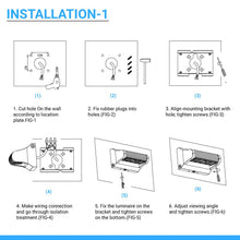 Load image into Gallery viewer, Outdoor Rotatable LED Wall Pack Light 40W 5700K 5400 Lumens, UL, DLC Listed, Bronze Finish, Waterproof Wall Light - LEDMyPlace