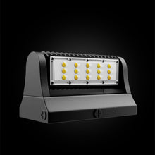 Load image into Gallery viewer, Outdoor Rotatable LED Wall Pack Light 40W 5700K 5400 Lumens, UL, DLC Listed, Bronze Finish, Waterproof Wall Light - LEDMyPlace