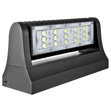 Load image into Gallery viewer, Outdoor Rotatable LED Wall Pack Light 40W 5700K 5400 Lumens, UL, DLC Listed, Bronze Finish, Waterproof Wall Light - LEDMyPlace