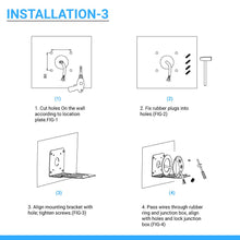 Load image into Gallery viewer, Outdoor Rotatable LED Wall Pack Light 40W 5700K 5400 Lumens, UL, DLC Listed, Bronze Finish, Waterproof Wall Light - LEDMyPlace