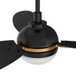 Load image into Gallery viewer, PEARLA 52 inch 3 - Blade Smart Ceiling Fan with LED Light &amp; Remote - LEDMyPlace