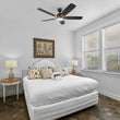 Load image into Gallery viewer, PEYTON 52 inch 5 - Blade Smart Ceiling Fan with LED Light &amp; Remote - LEDMyPlace