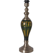 Load image into Gallery viewer, Piatunnia Art Deco Fluted Glass Best Table Lamp 28" - Emerald Green/Light Green (Set of 2) - LEDMyPlace