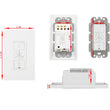 Load image into Gallery viewer, Pilot Best Smart Wall Switch For Ceiling Fans(1 - Gang), Google Assistant, and Siri Shortcuts, Works with Amazon Alexa - LEDMyPlace