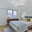 Load image into Gallery viewer, PORTER 44 inch 3 - Blade Flush Mount Smart Ceiling Fan with LED Light &amp; Remote - LEDMyPlace