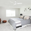 Load image into Gallery viewer, PORTER 44 inch 3 - Blade Flush Mount Smart Ceiling Fan with LED Light &amp; Remote - LEDMyPlace