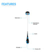 Load image into Gallery viewer, Pyramid Shaped Pendant Light, 7W, 3000K, 516LM, Dimmable, 1 - Light - LEDMyPlace