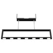 Load image into Gallery viewer, Rectangular Chandelier LED For Office Kitchen Dining Room, 33W, 3000K, 1650LM, LED Pendant Lighting with Matte Black Body Finish, Dimmable, 1 - Light - LEDMyPlace