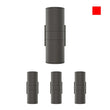 Load image into Gallery viewer, LED Up &amp; Down Lights Outdoor Wall Light, Cylinder Outdoor Sconces, 2x36W, AC100- 277V, Double Side Light (Avail Color - Red, Green, Blue)